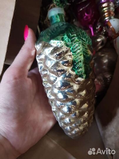 Елочные игрушки СССР