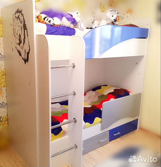 Двухъярусная кровать для детей бу