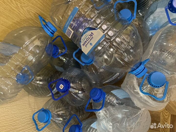 Бутылки 5 литров чистые 50 шт