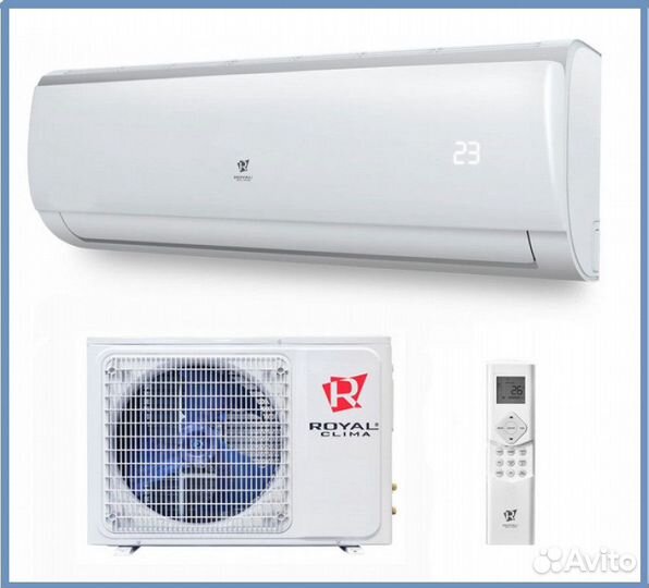 Кондиционер до 75 кв.м. Установка. Гарантия