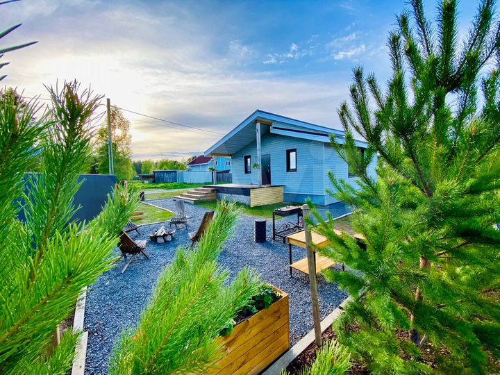 Коттедж 90 м² на участке 6 сот.