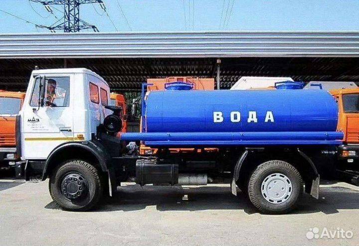 Доставка воды водовозом(питьевая и техническая)