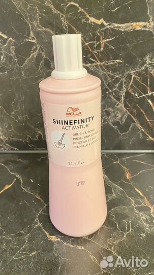 Wella shinefinity. Активатор для окрашивания волос