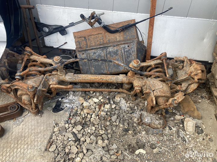 Передняя балка на соболь в сборе