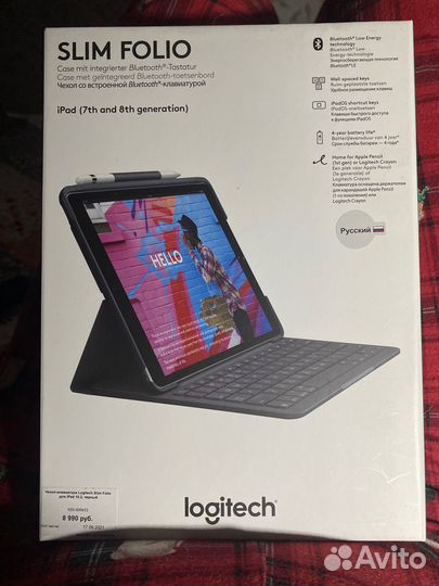 Чехол со встроенной Bluetooth-клавиатурой