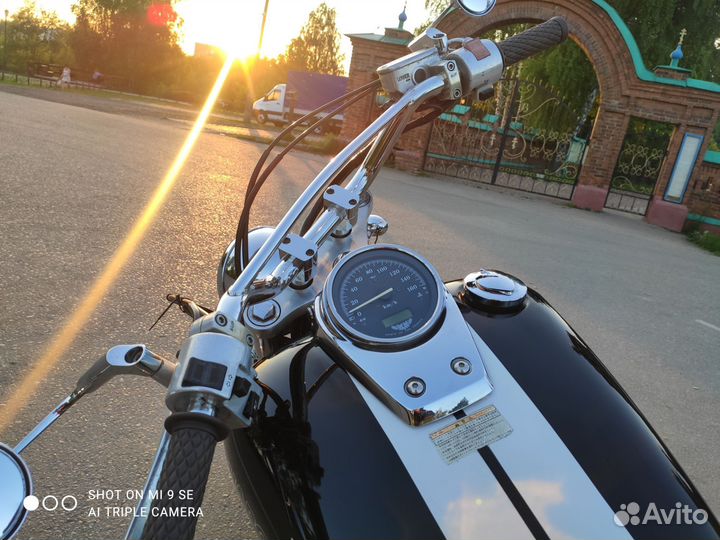 Honda shadow slasher