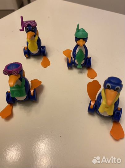 Игрушки из киндера 90х