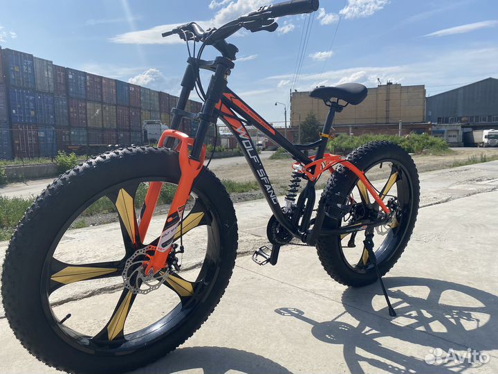 Фэт байк 26х4 двухподвес