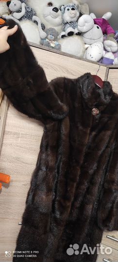 Шуба норковая поперечка 46 48