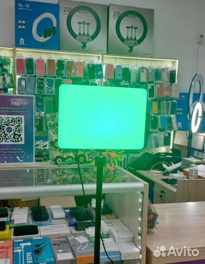 Видеосвет цветной rgb