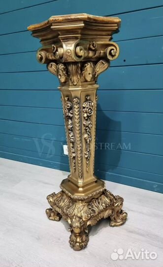 Колонна. Подставка. Барокко. Консоль. Винтаж