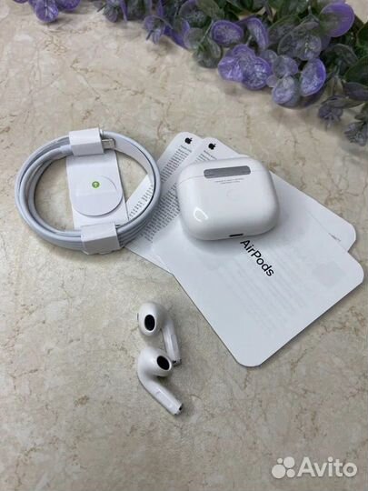 Беспроводные наушники apple airpods 3