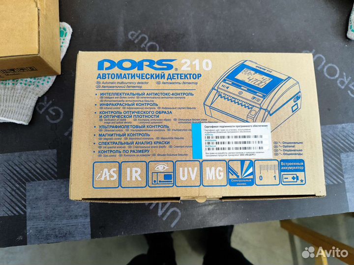 Счетчик банкнот dors 210