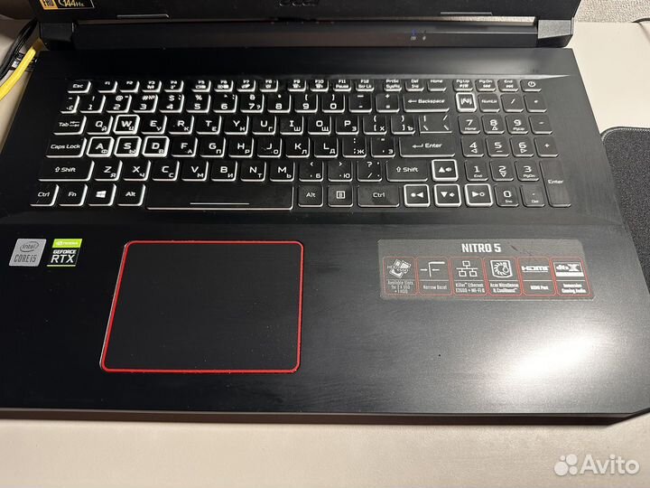 Игровой ноутбук Acer Nitro 5 17.3 RTX3060