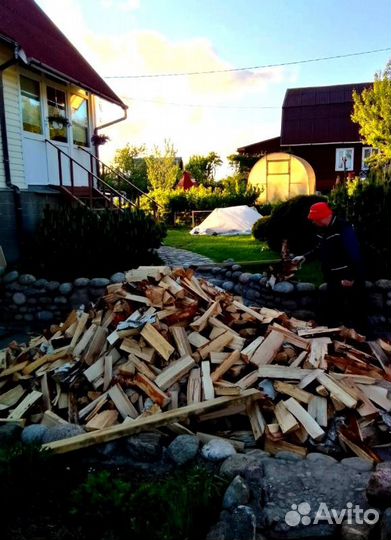 Дрова Березовые от производителя навалом в Выборге