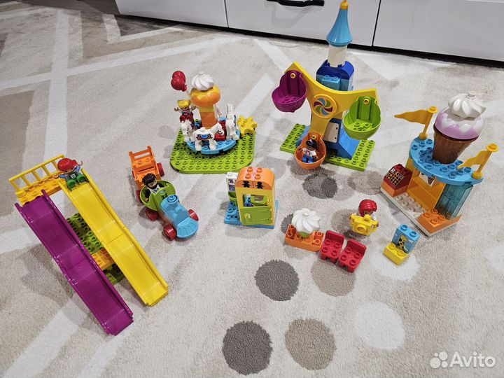 Lego Duplo Большой парк аттракционов