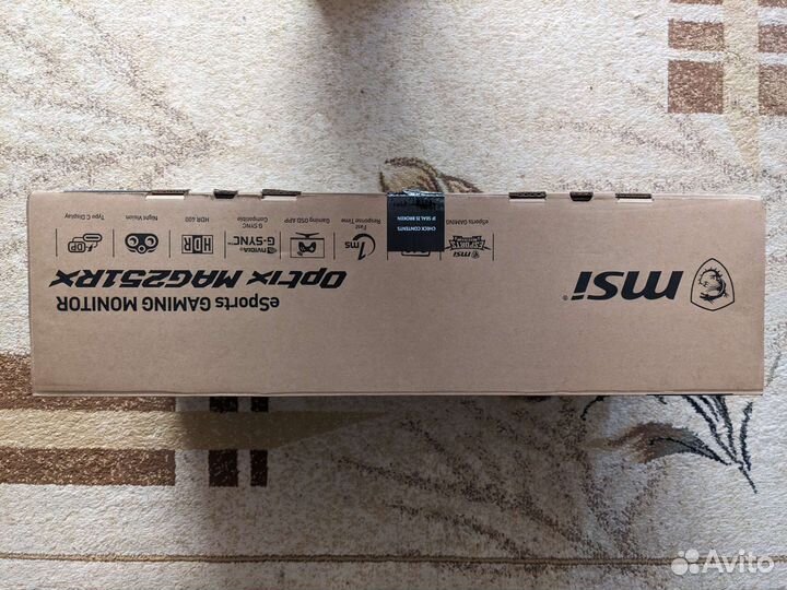 Игровой монитор 240 гц MSI Optix MAG251RX