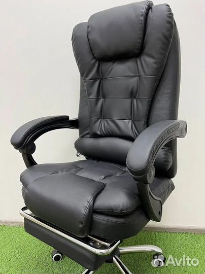 Компьютерное игровое кресло геймерское с массажем