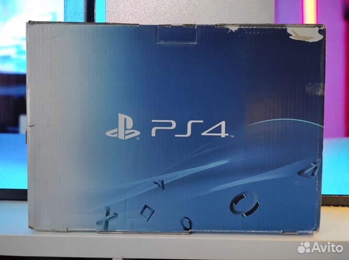 Sony PlayStation 4 Fat White Коробка