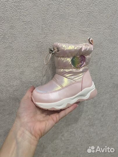 Сапоги зимние новые 23