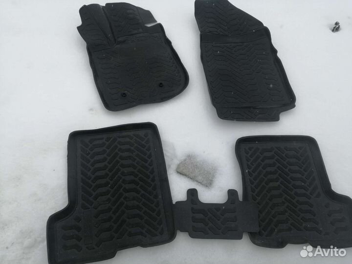 Коврики в салон и багажник веста хрэй