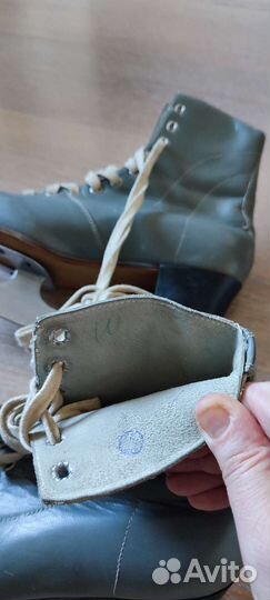 Коньки фигурные ретро СССР