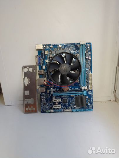 Материнская плата lga1155+кулер+процессор