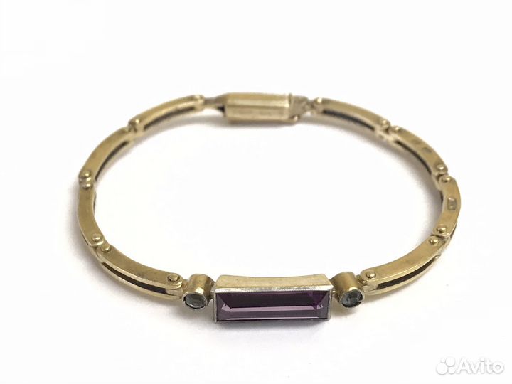 Серебряный браслет 875 проба