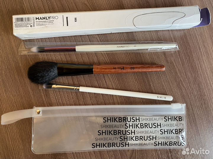 Кисть shik 07, manly pro K86, just 09, reclar