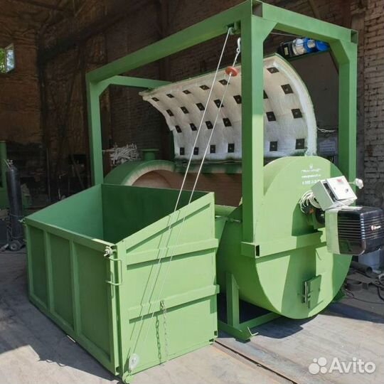 Крематор для уничтожения биологических отходов