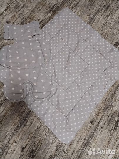 Одеяло конверт и матрас для каляски