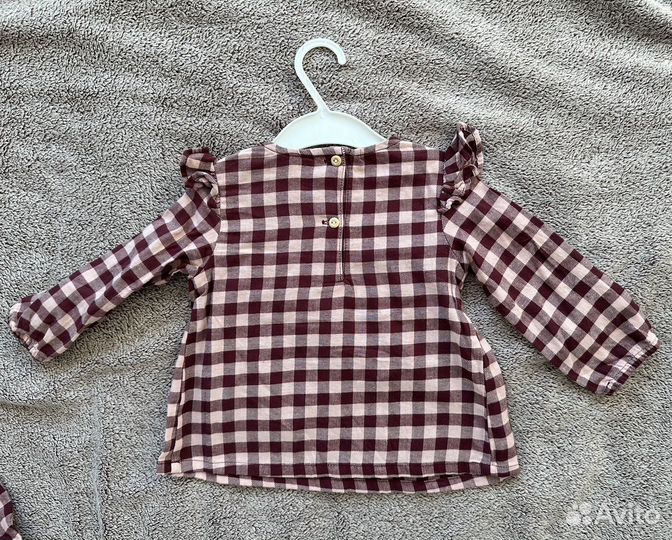 Платье туника hm, 74 и 86 размер