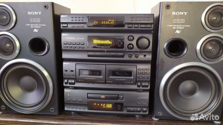 Музыкальный центр sony lbt A-490 без колонок