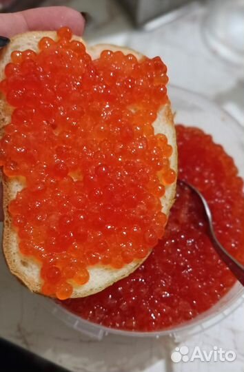 Икра нерки и горбуши