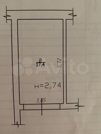 Гараж, 17 м²