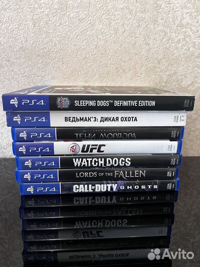 Диски на ps4