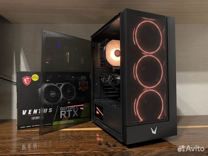 Игровой пк i5 10400, RTX 2060 Super, DDR4 16Gb, M2