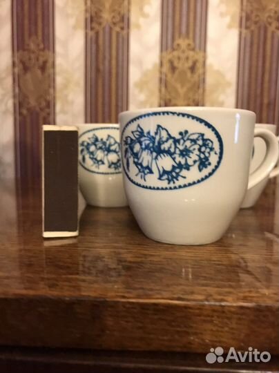 Кофейная пара, кофейные чашки, кофейные блюдца