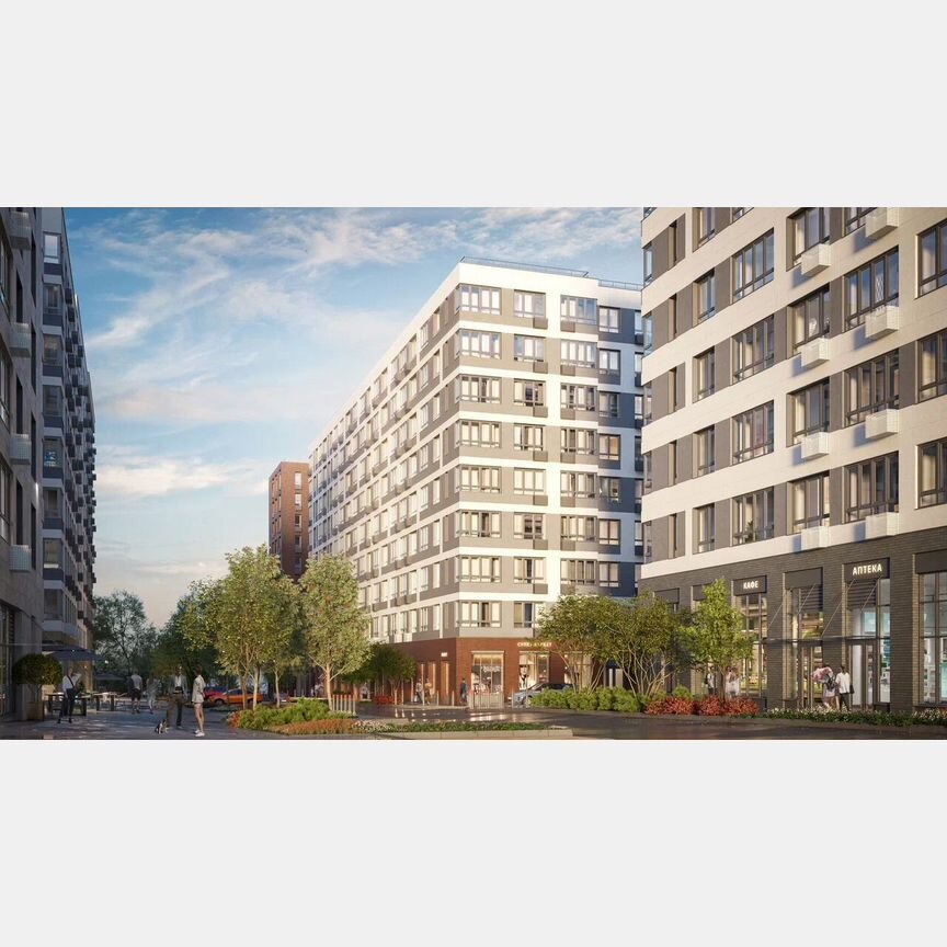 2-к. квартира, 55,7 м², 3/9 эт.