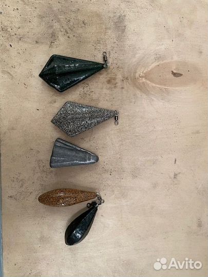 Карповые грузила в ассортименте