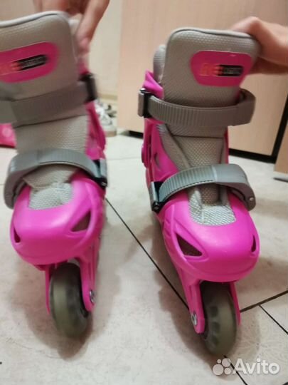 Роликовые коньки детские раздвижные