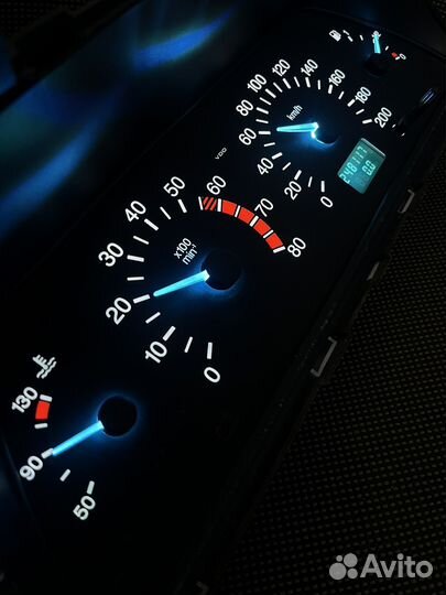 Приборка на ваз 2110 Ваз щиток шкала пересвет