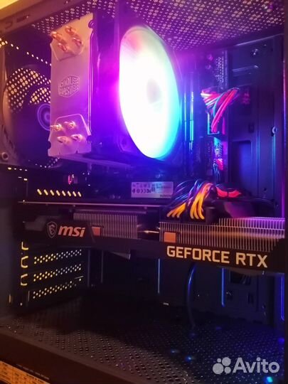 Игровой пк RTX 3070 + Ryzen 5 5600 / 1 тб M.2