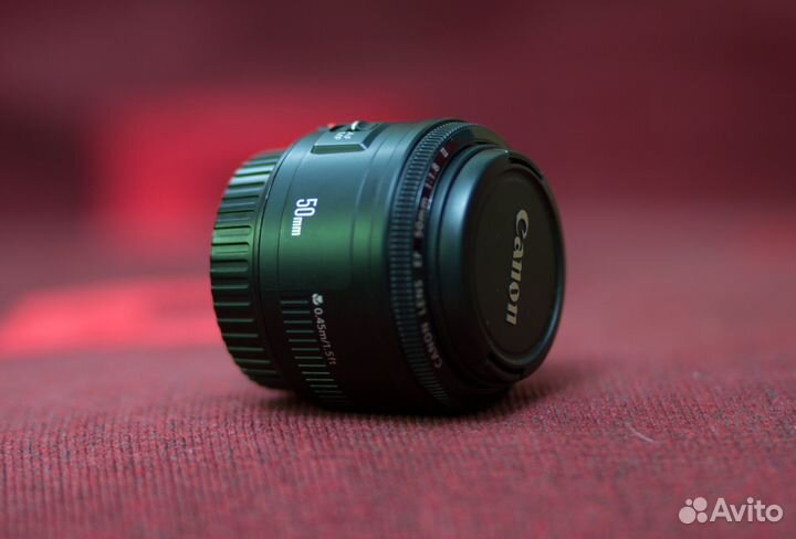Объектив canon 50mm 1 8