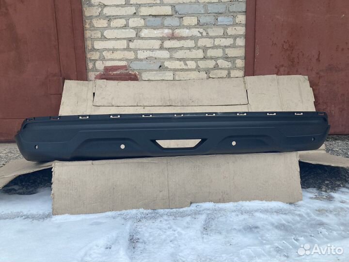 Юбка бампера задняя Renault Koleos II 2016-н.в