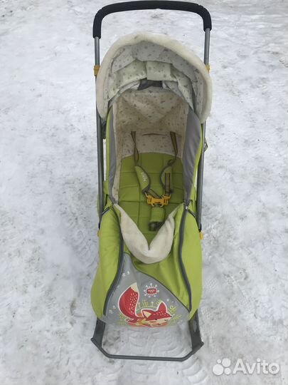 Коляска санки Ника детям 6