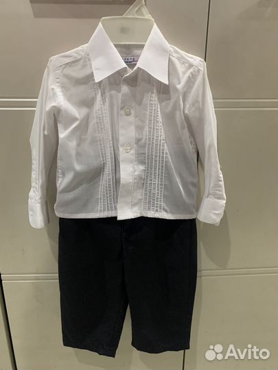 Костюм тройка с бабочкой