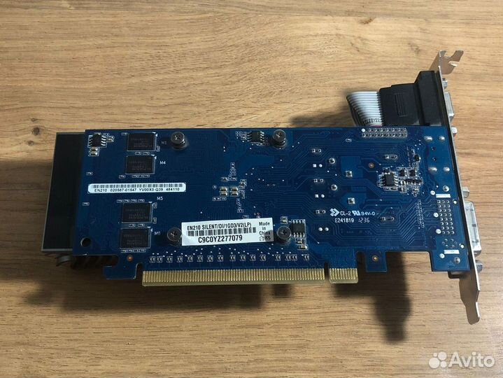 Видеокарта asus geforce 210 1gb