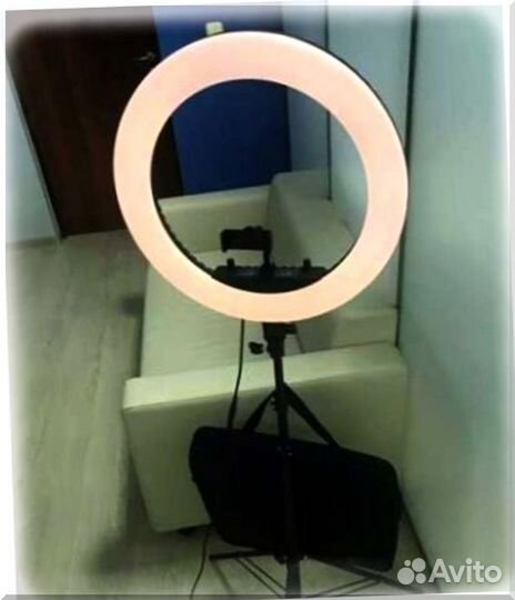 Кольцевая LED лампа 43 см для фотостудии