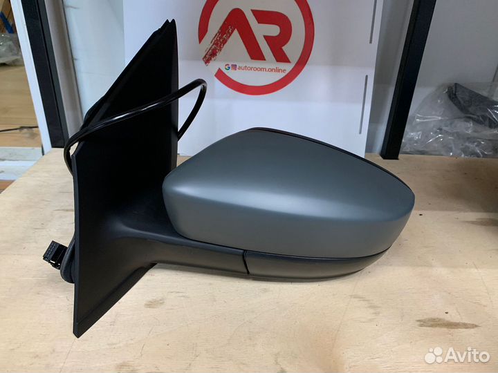 Зеркало левое VW Polo 10-20 (обогрев 5 контактов)